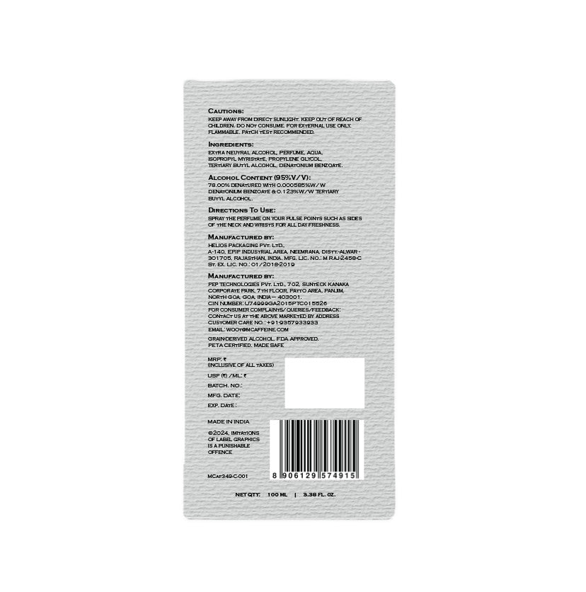 007 Perfume for Men - Oriental Oud - 100ml