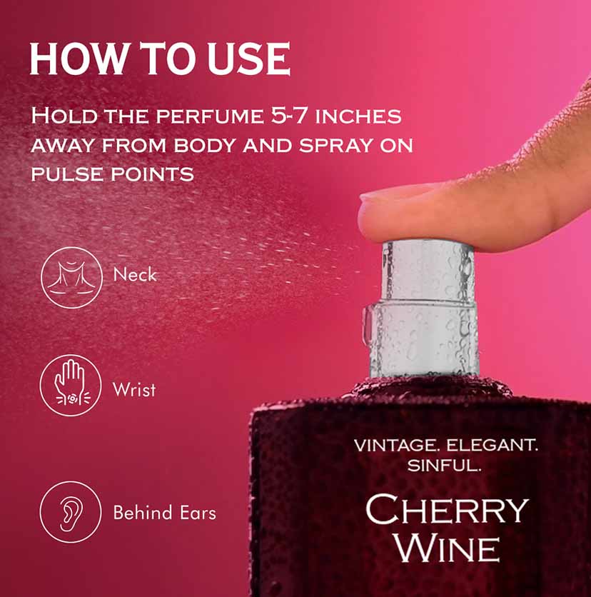 Cherry Wine Perfume for Women - 100ml