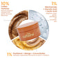 Caramel Eclairs Coffee Body Scrub - 175 g | 10% Coffee & AHAs