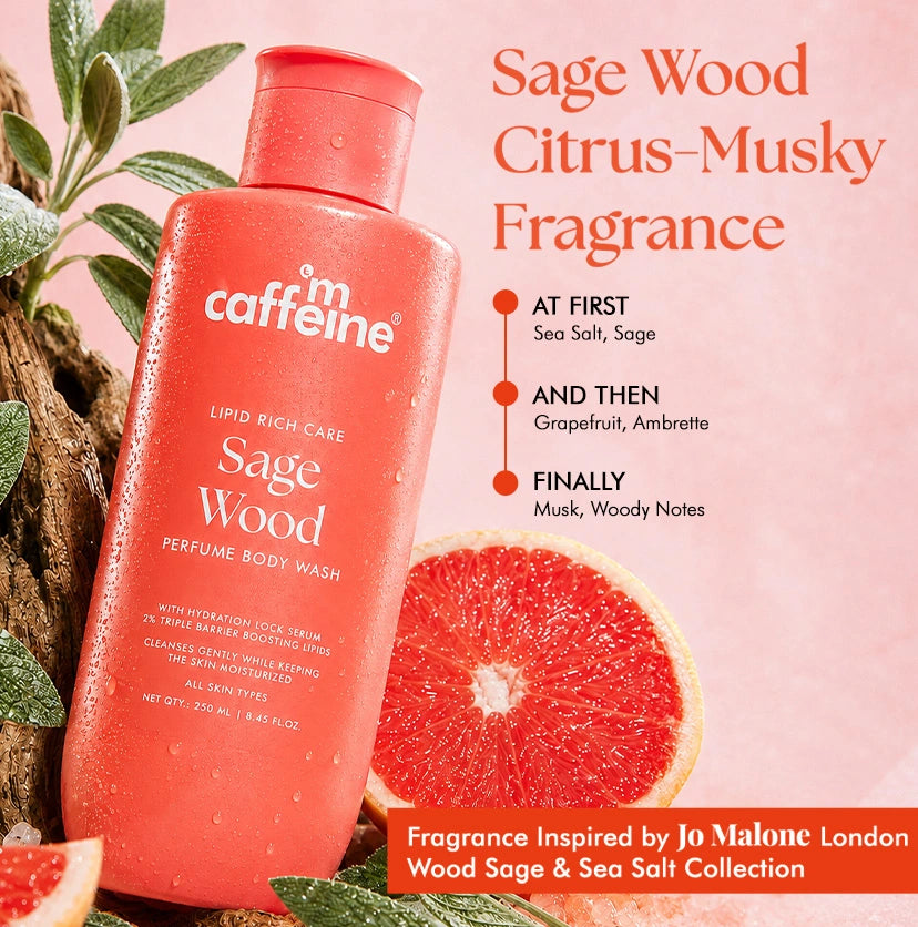 Sage Wood Nourishing Milky Body Wash - 250ml