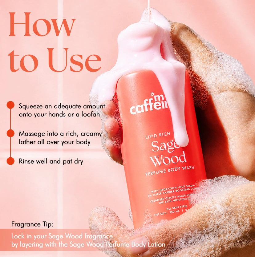 Sage Wood Nourishing Milky Body Wash - 250ml