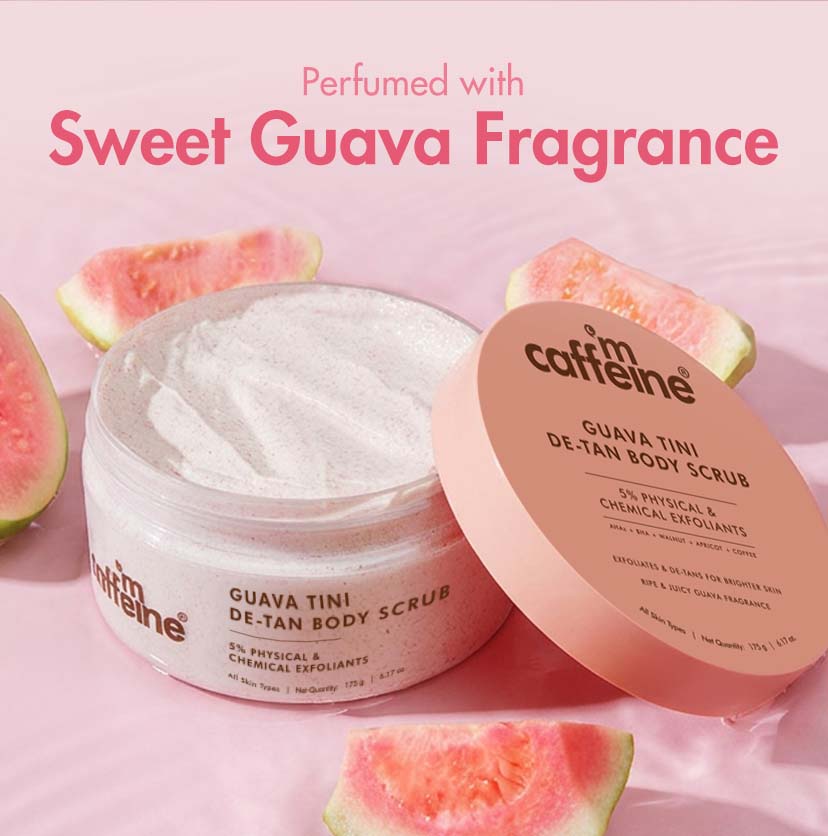 Guava Tini De-Tan Body Scrub - 175gm