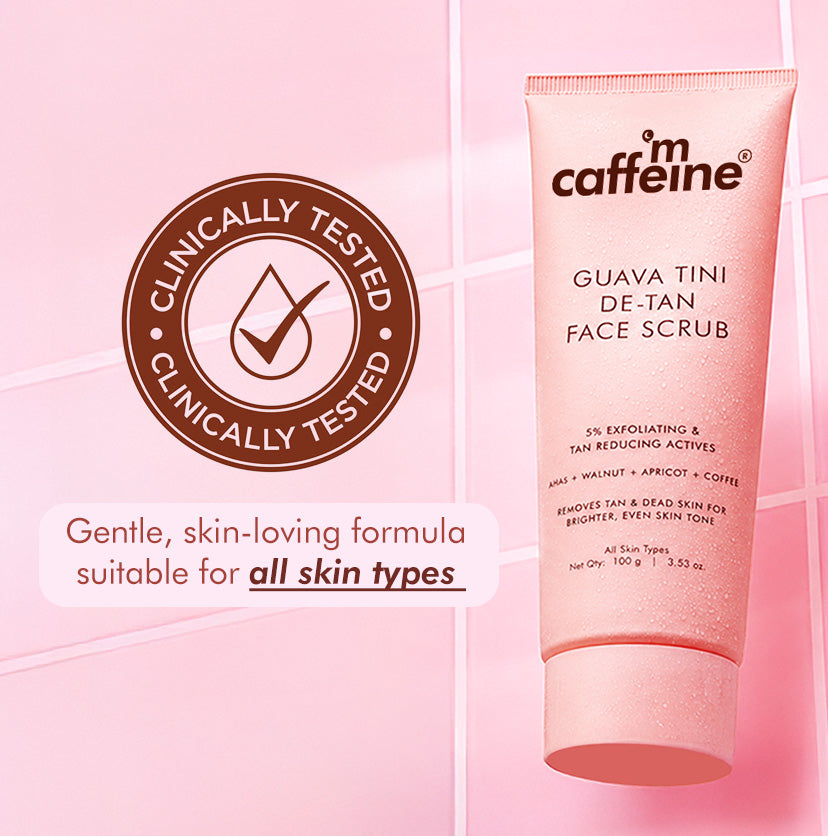 Guava Tini De-Tan Face Scrub - 100gm