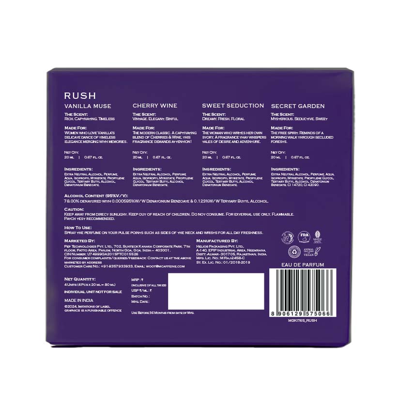 Rush Perfume Gift Set